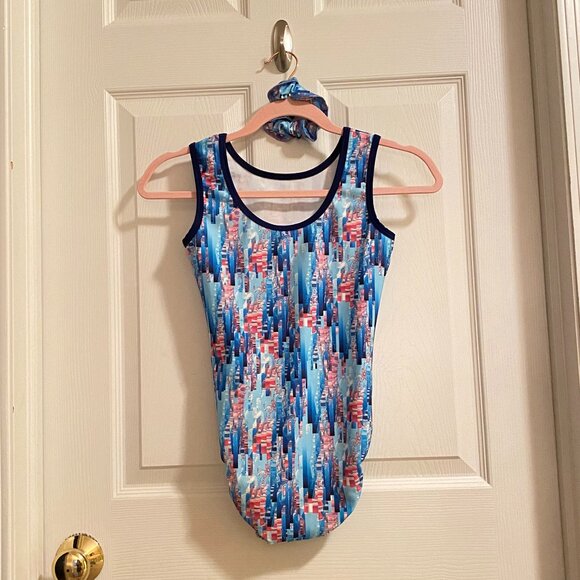 Plum Practicewear Adult Small Gymnastics Leotard - Picture 2 of 2